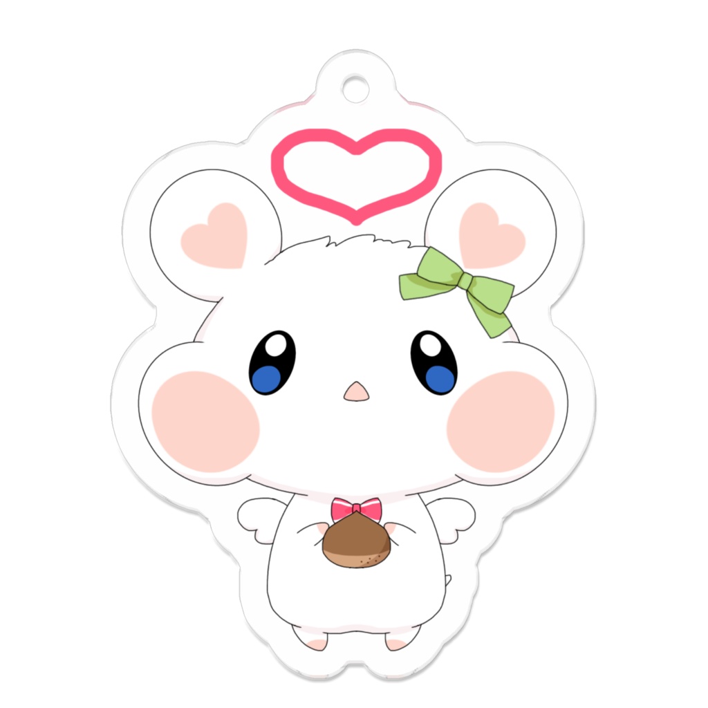 ハムスナーちゃんアクリスキーホルダー