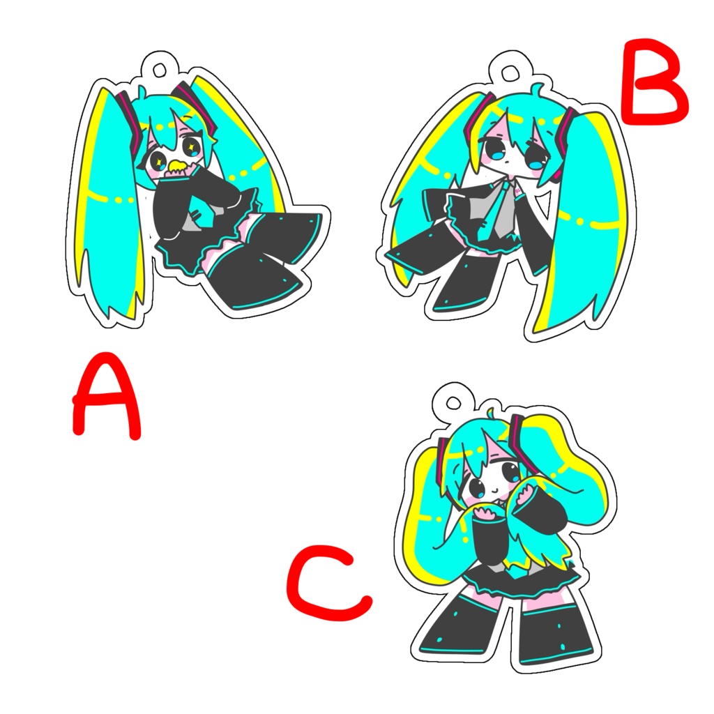 アクリルキーホルダー