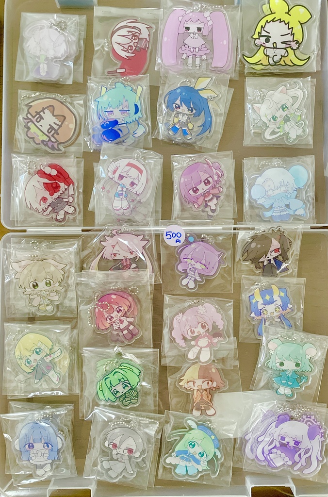 アクリルキーホルダー