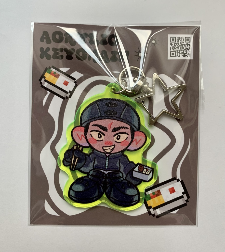 5cmアクリルキーホルダー