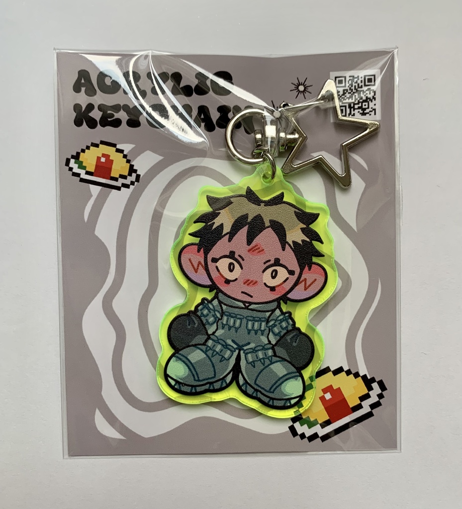 5cmアクリルキーホルダー