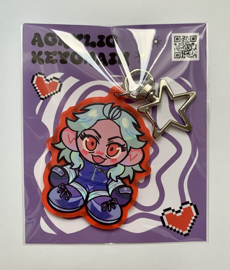 5cmアクリルキーホルダー