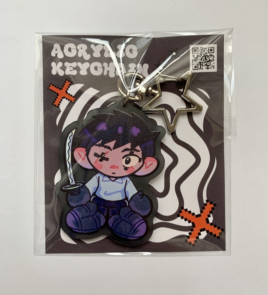 5cmアクリルキーホルダー