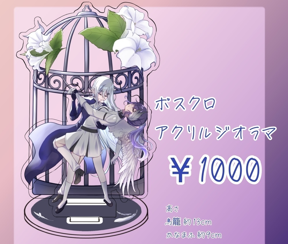 エイプリルフール かなまふ アクリルジオラマ
