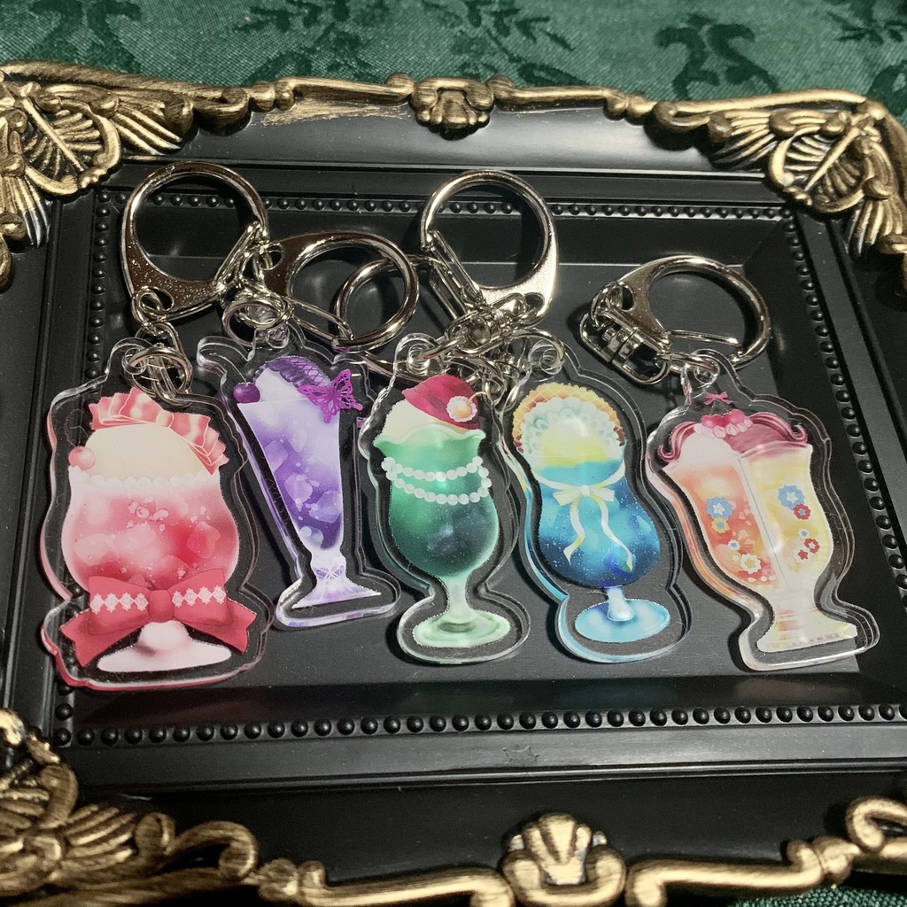 【アクキー】クリームソーダガール