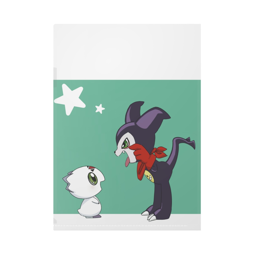 なかよしクリアファイル(シンプル)