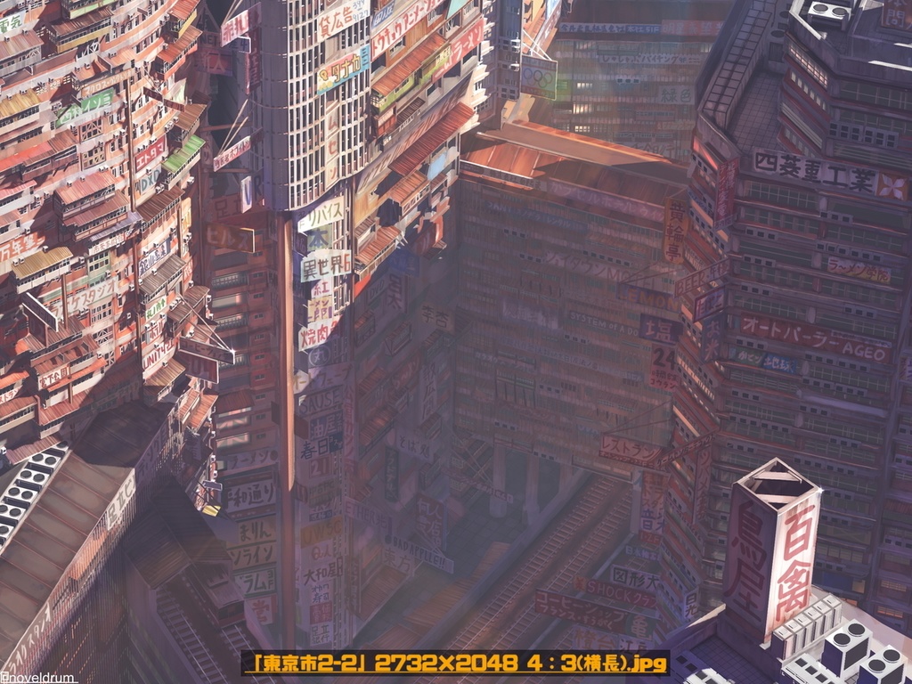 ipad壁紙まとめ①【4種類】ipad Pro対応(2732×2048 4:3 横長)【イラスト/フォトバッシュ/3DCG】高画質