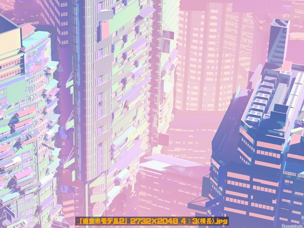 ipad壁紙まとめ①【4種類】ipad Pro対応(2732×2048 4:3 横長)【イラスト/フォトバッシュ/3DCG】高画質