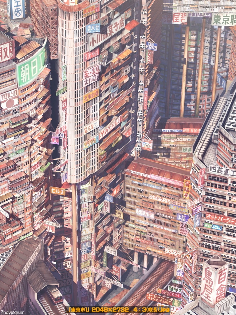 ipad壁紙まとめ④【3種類】ipad Pro対応(2732×2048 4:3 縦長)【イラスト/フォトバッシュ/3DCG】高画質