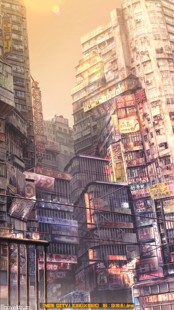 スマホ壁紙まとめ⓵【3種類】(1080×1920 16:9 縦長)【イラスト/フォトバッシュ/3DCG】高画質