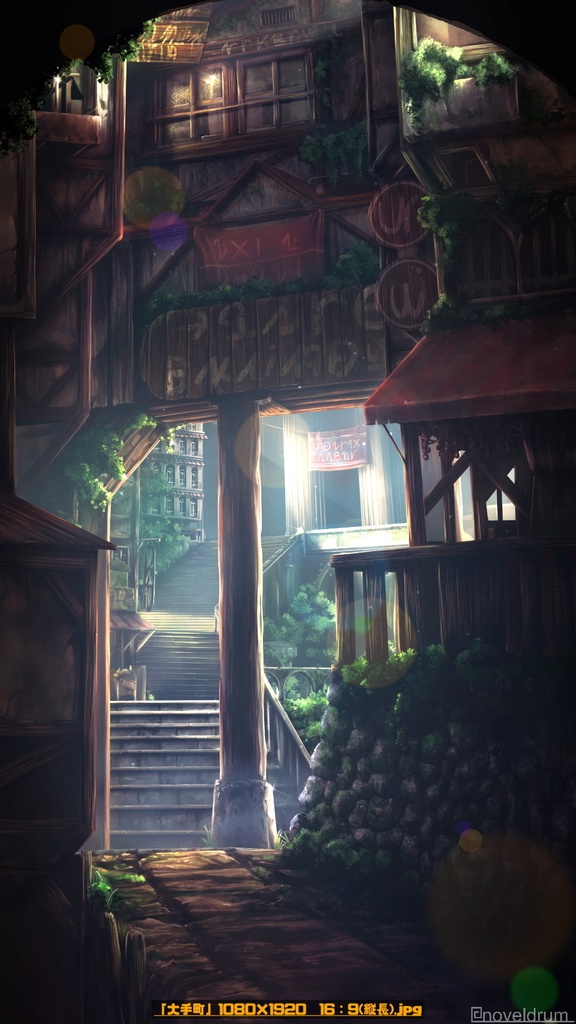 スマホ壁紙まとめ③【4種類】(1080×1920 16:9 縦長)【イラスト/フォトバッシュ/3DCG】高画質