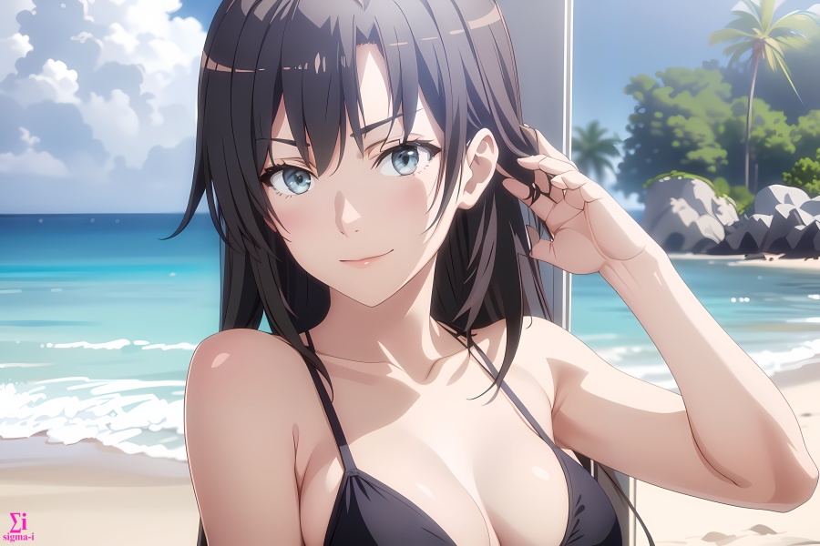 Shizuka Hiratsuka beach2 4k wallpaper