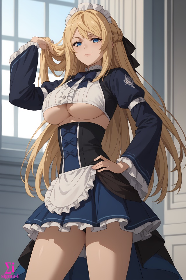 Ariel Maid underboob 4k wallpapers x7