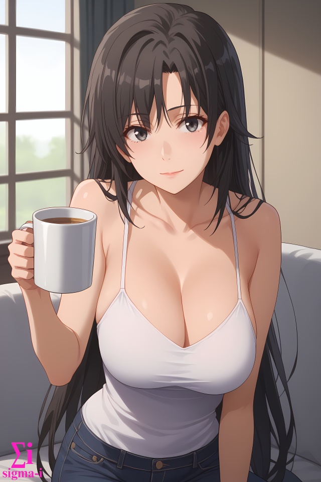 Shizuka Coffee Break 4k wallpapers x20