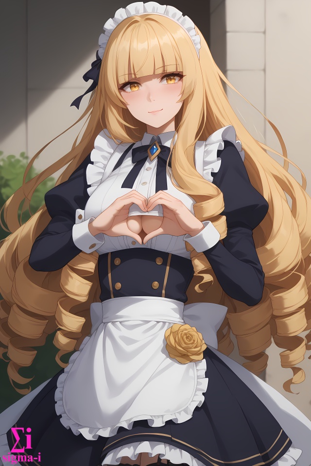 Rose Underboob Maid 4k wallpapers x16