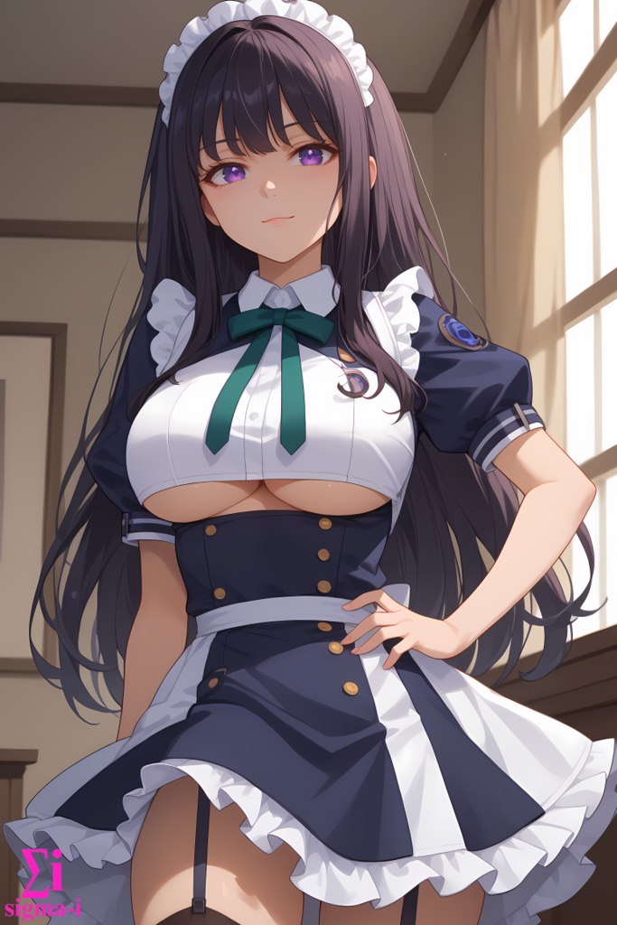 Takina Underboob Maid 4k wallpapers x25