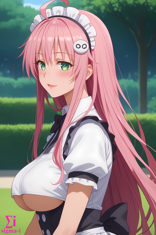 Lala Underboob Maid 4k wallpapers x26