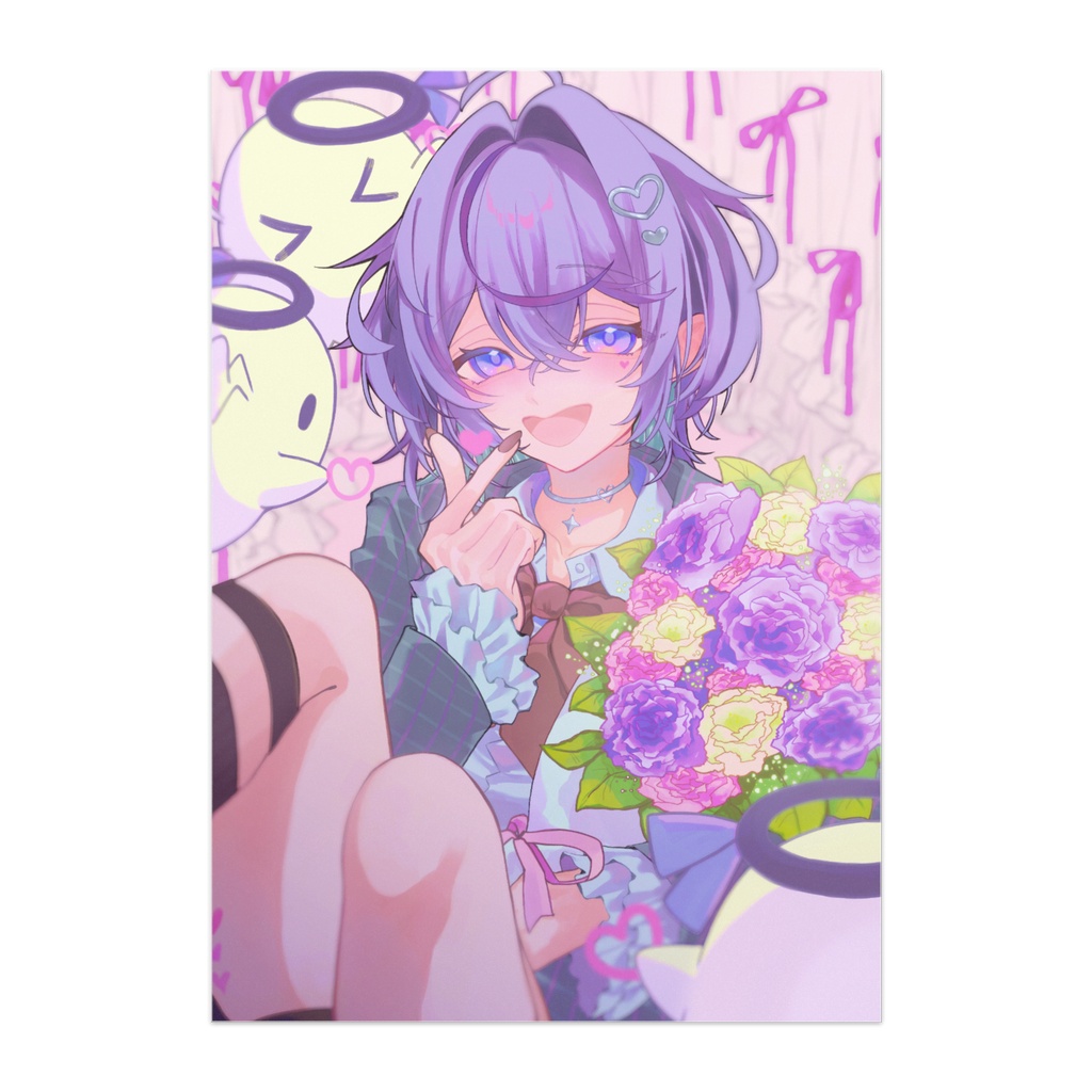めめもりあびと誕生日2026記念ポスター