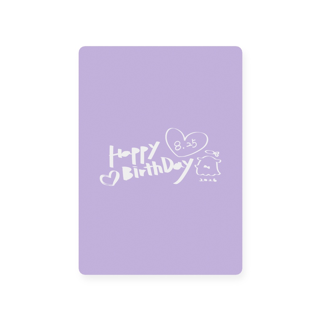 めめもりあびと誕生日2026記念トレーディングカード