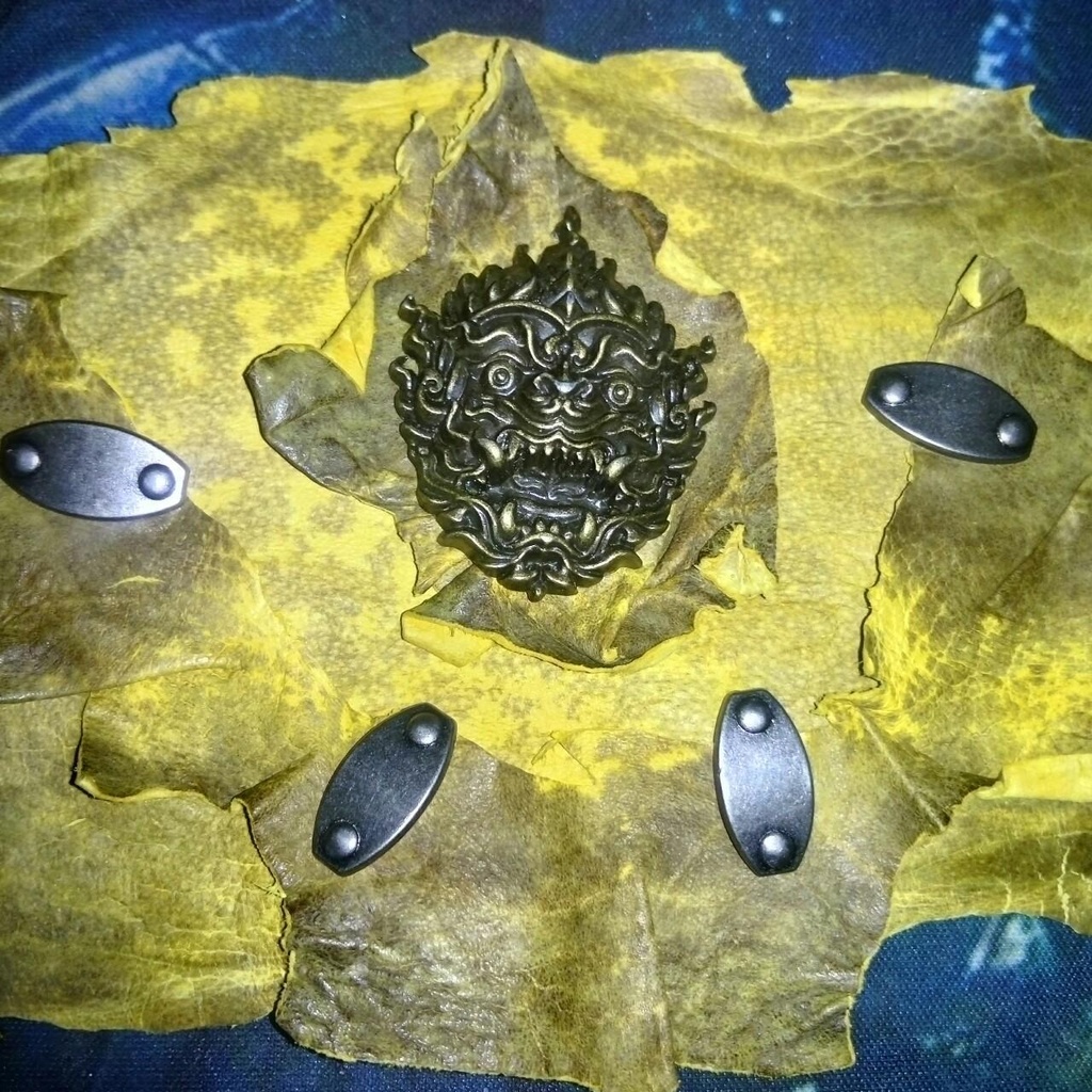 Bull Frog Leather Bracelet 1