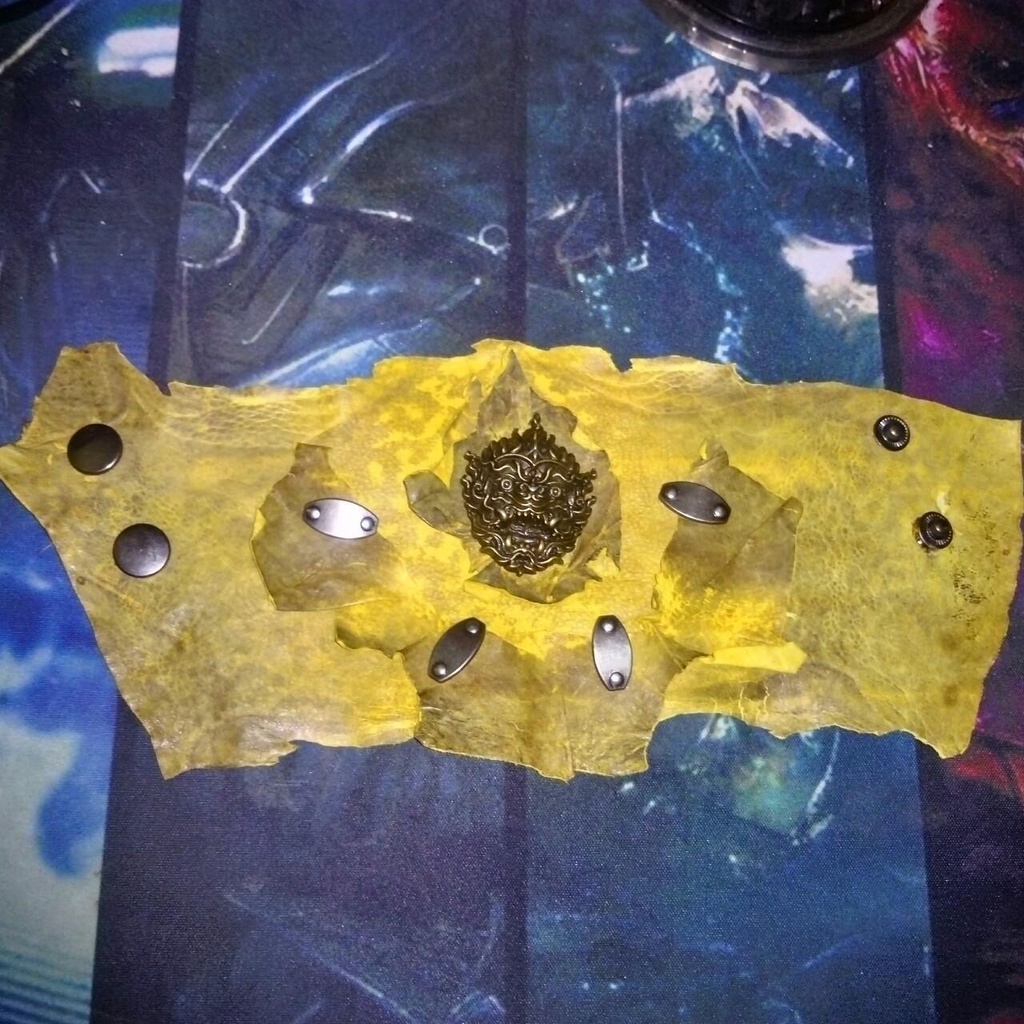 Bull Frog Leather Bracelet 1