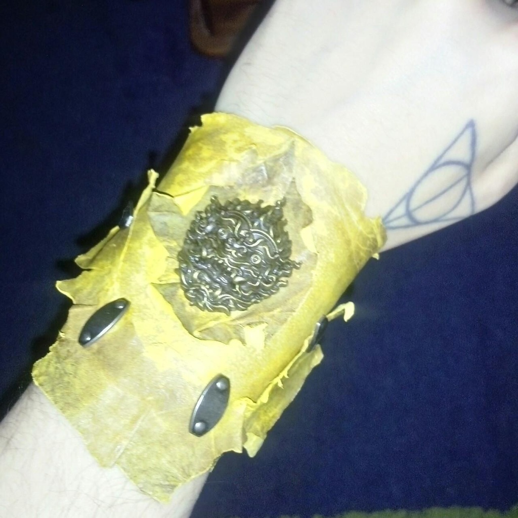 Bull Frog Leather Bracelet 1