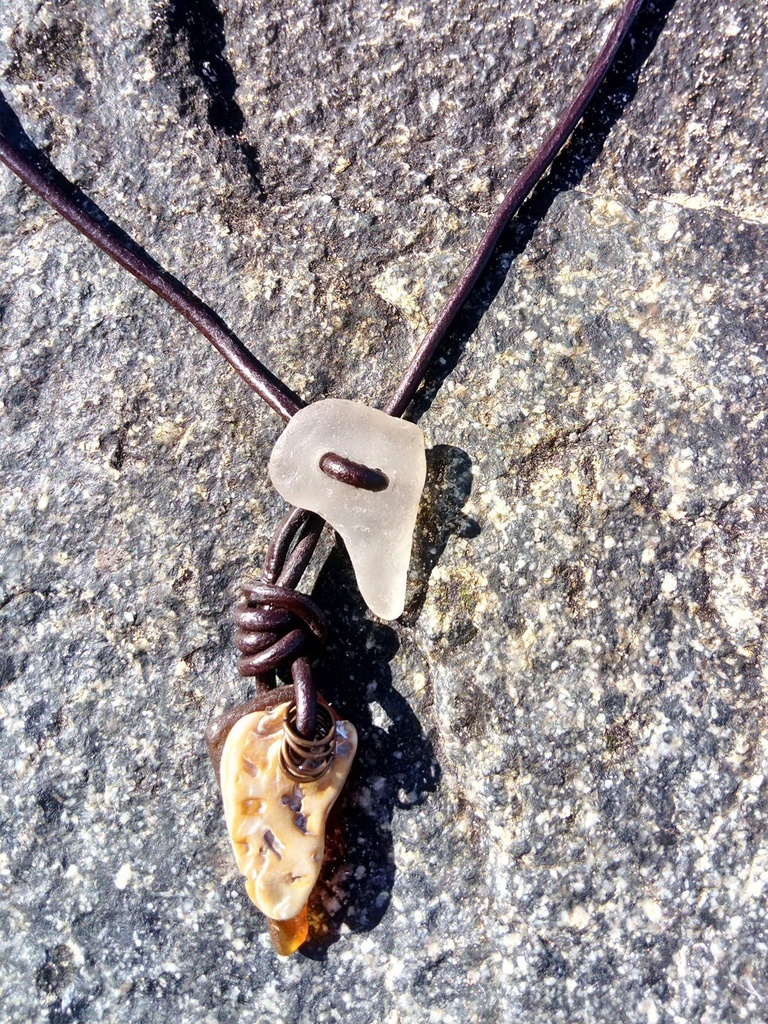 Seaglass Necklace #9