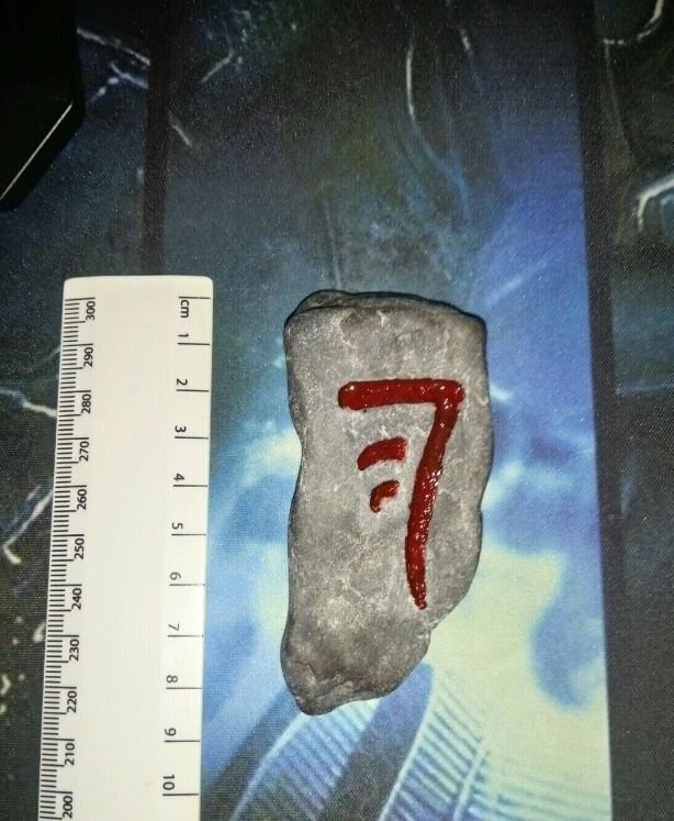 5 x Unatural, Winchester - Engraved Stones. Angel, Tulpa, Mark of Cain