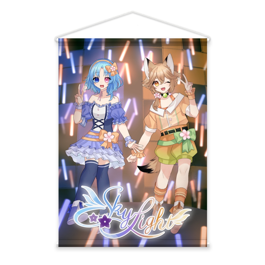 Skylight B2タペストリー -アイドルの姿-