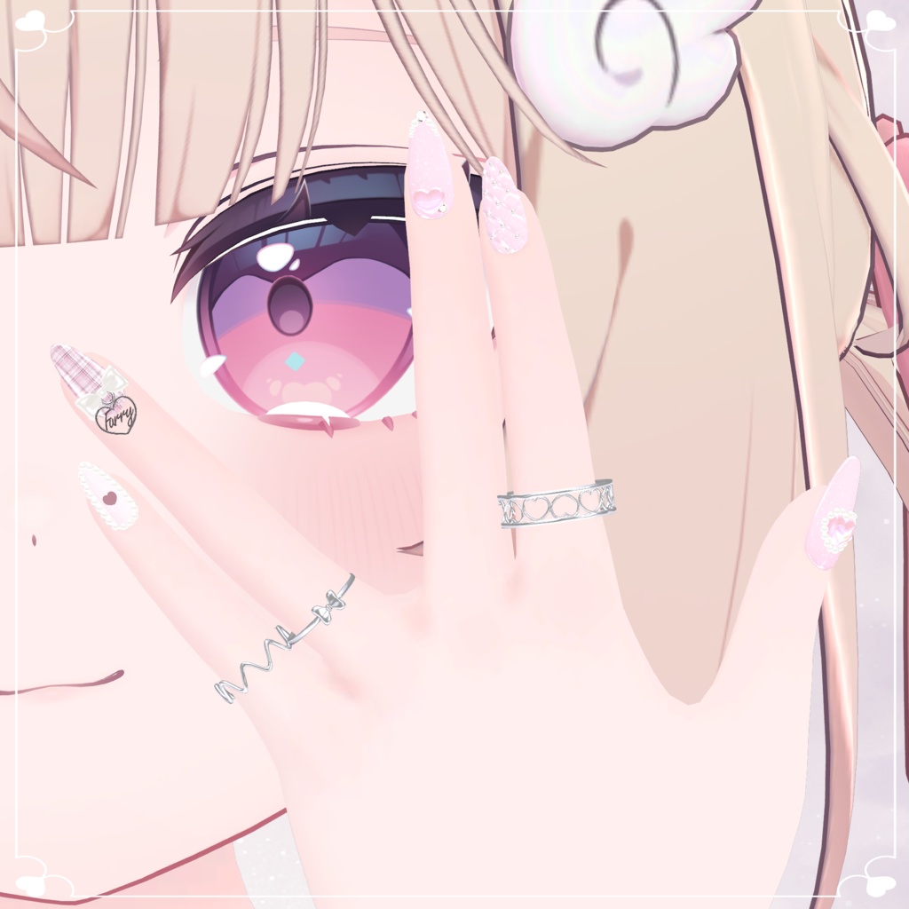 ๐ FurryHeartRibbon ๐๏ผใขใใฟใผๅฏพๅฟ