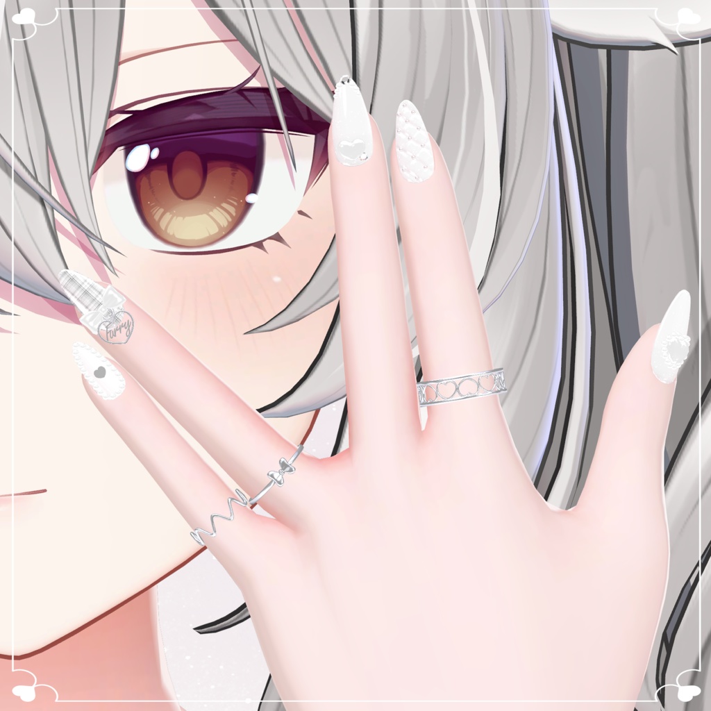 ๐ FurryHeartRibbon ๐๏ผใขใใฟใผๅฏพๅฟ