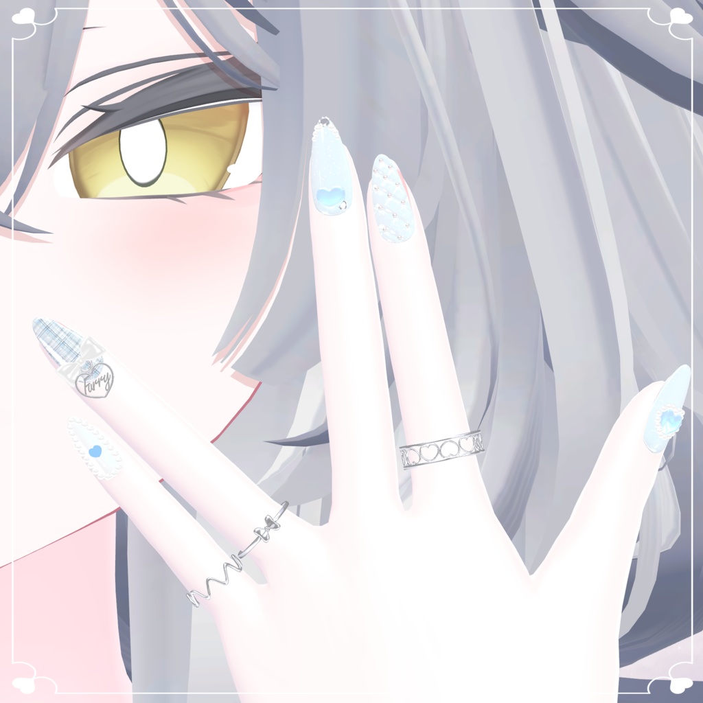 ๐ FurryHeartRibbon ๐๏ผใขใใฟใผๅฏพๅฟ