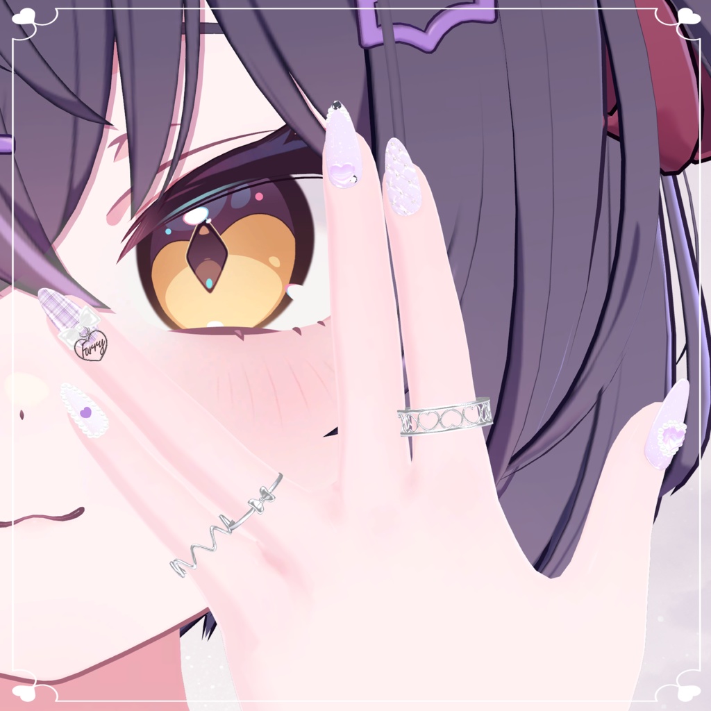 ๐ FurryHeartRibbon ๐๏ผใขใใฟใผๅฏพๅฟ