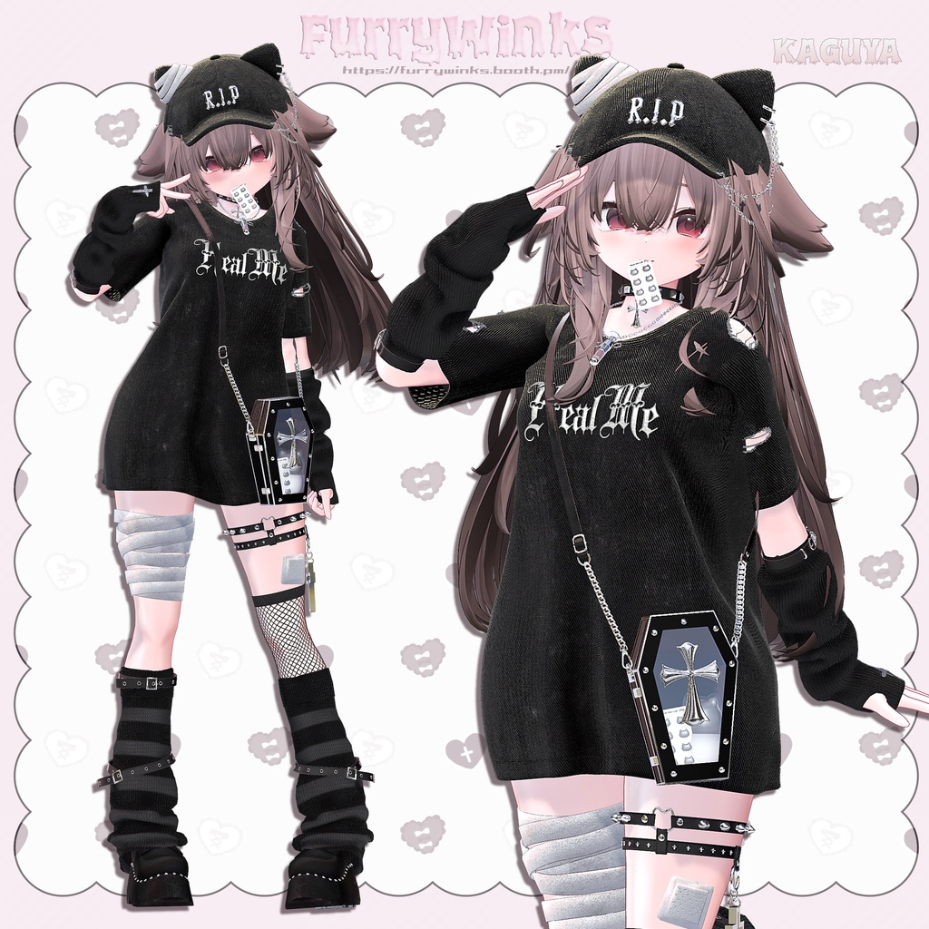 ✨️Kaguya Sale✨️ 💜🐱HealMeCat🐱💜10アバター対応