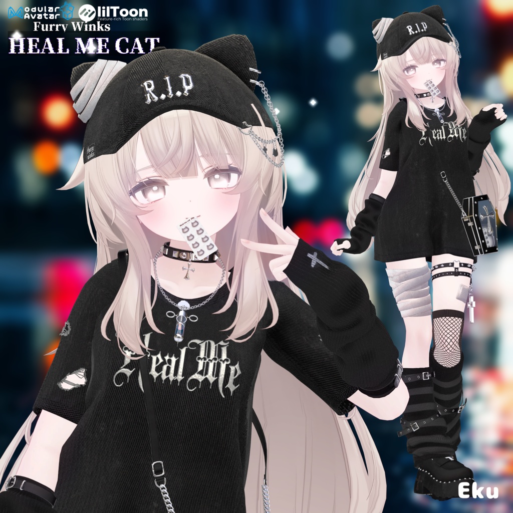 💜🐱HealMeCat🐱💜9アバター対応