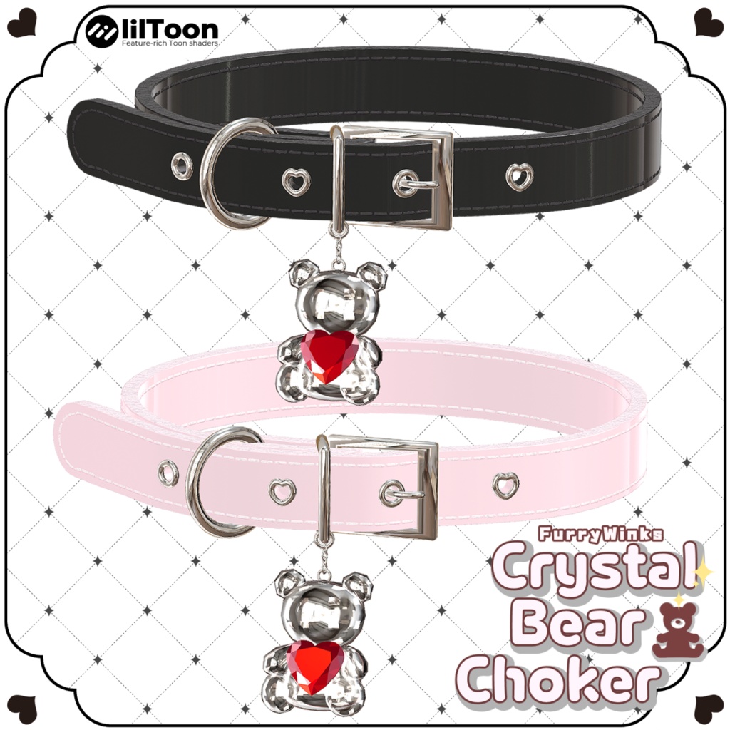 Free🧸CrystalBearChoker🧸VRChat想定