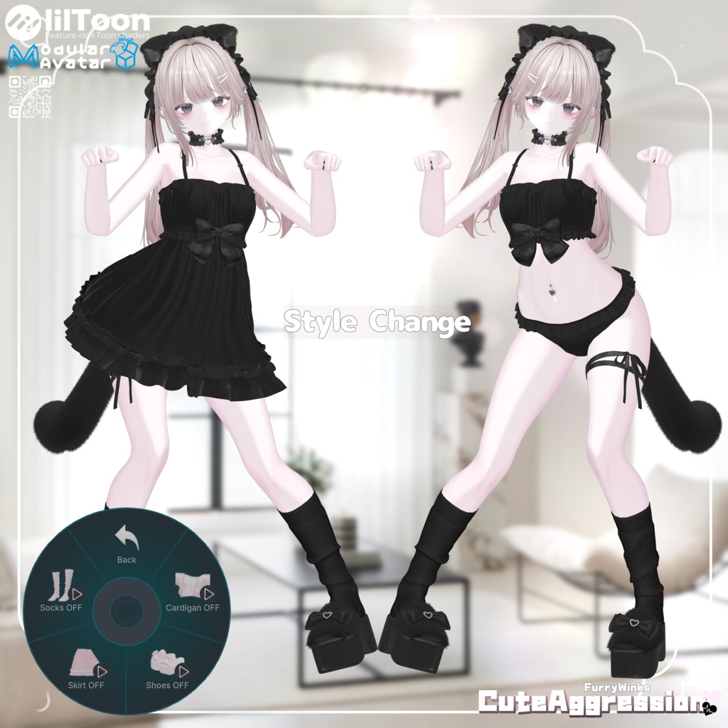 🩷 CuteAggression 🩷10アバター対応