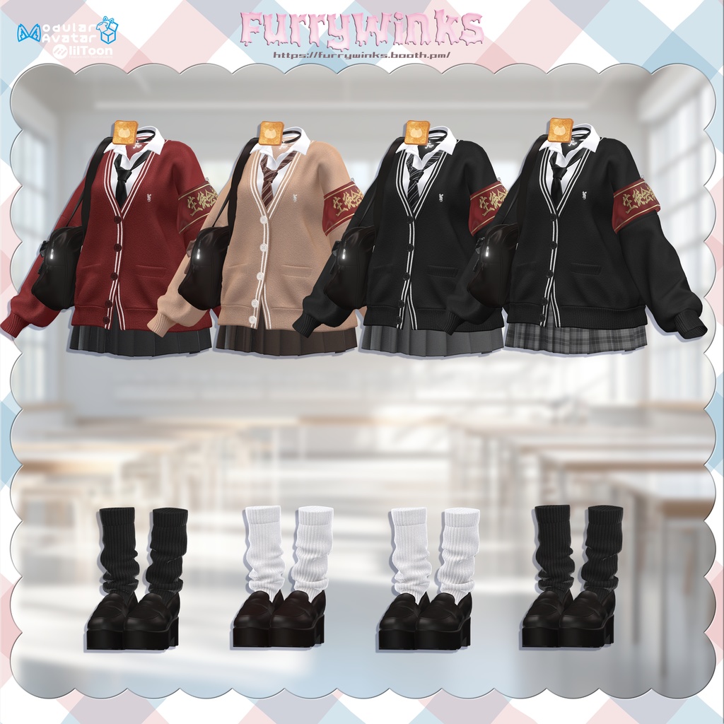 ✨️Sale✨️ 🏫遅刻してもかわいいもん!💤 11アバター対応