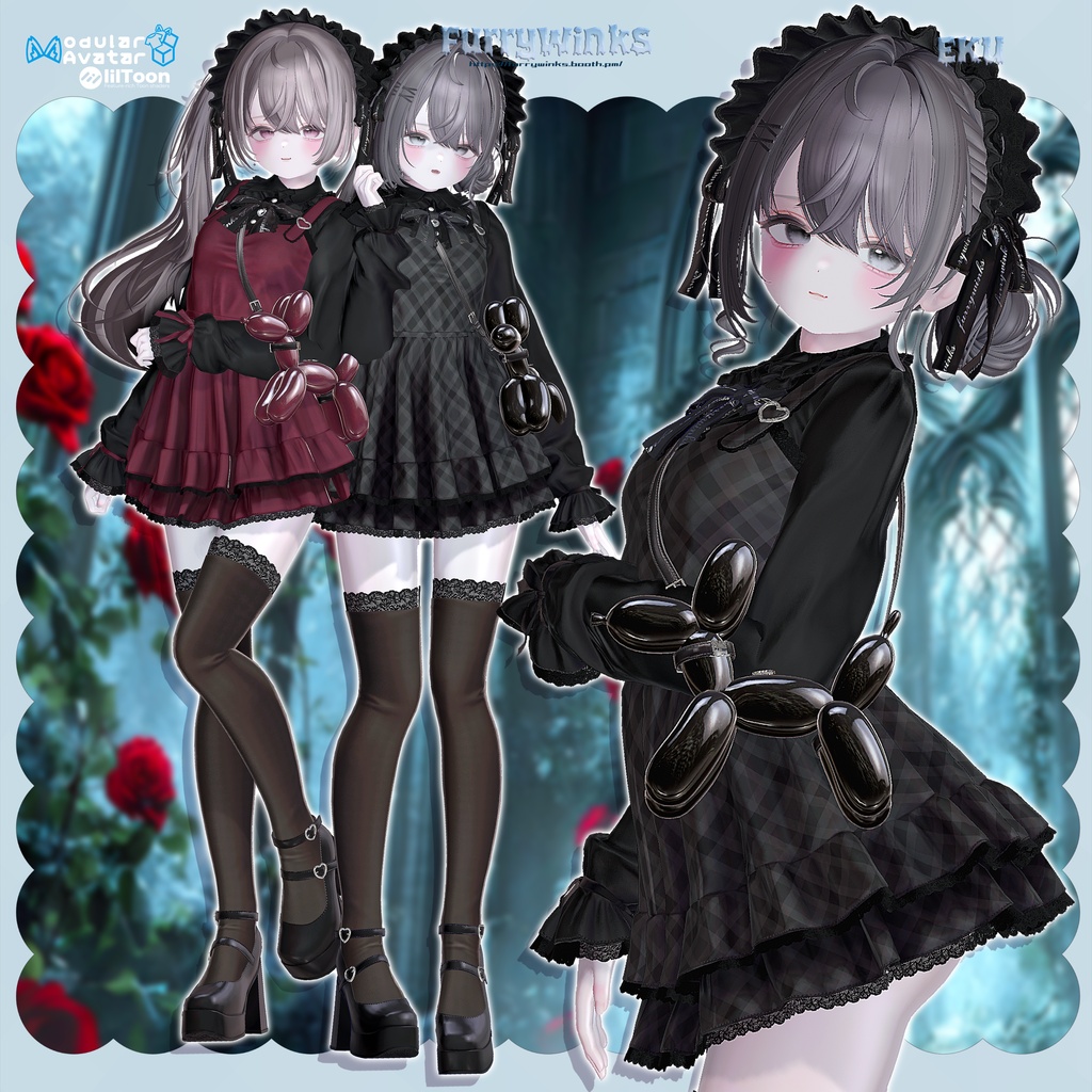 🖤🐩 MellowPup 🐩🖤 17アバター対応