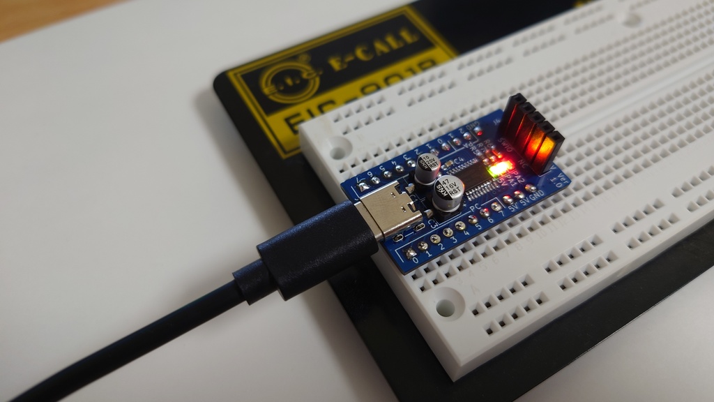 CH32V003F4P6 ブレークアウトボード