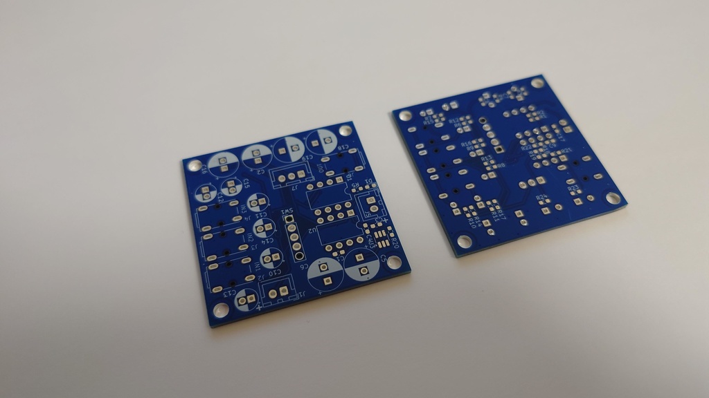 電圧/電流監視機能付き3入力オーディオミキサー 46x46