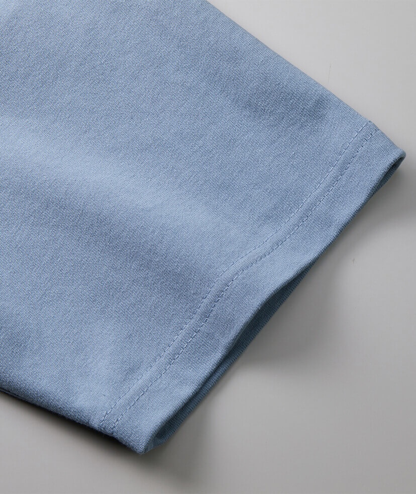 【R.L.A】Double-sided Print T-shirt(Blue)