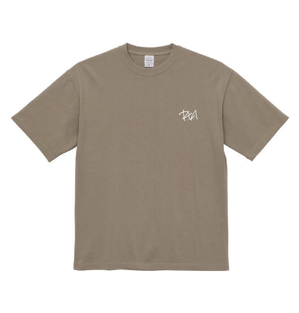【R.L.A】Double-sided Print T-shirt（Khaki）