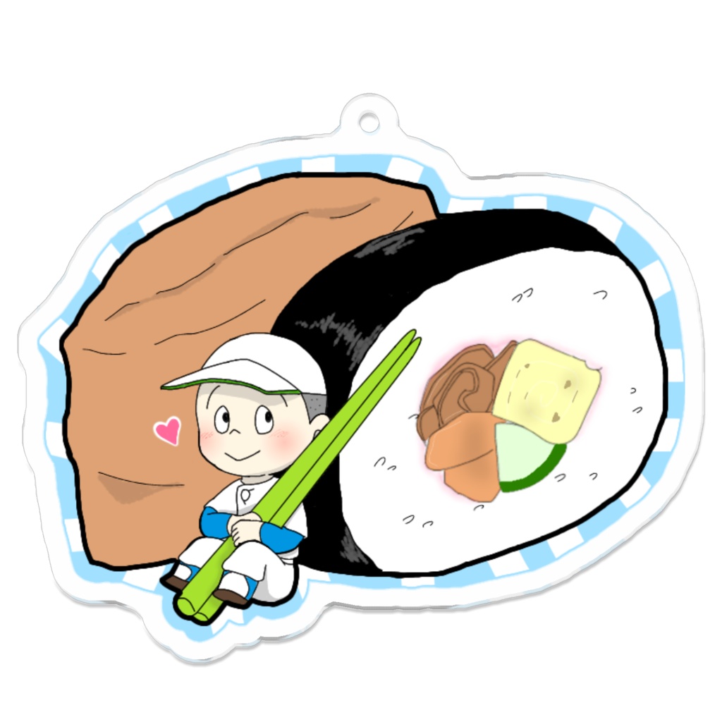 アクキー 谷口 助六寿司ver 花屋さん Booth