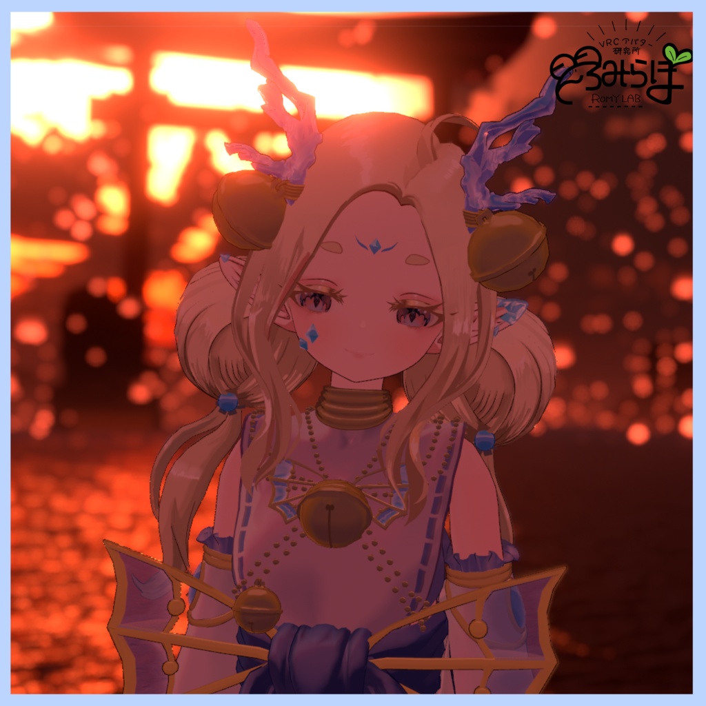 【オリジナル3Dアバター】スズナ/Suzuna 【VRChat想定】