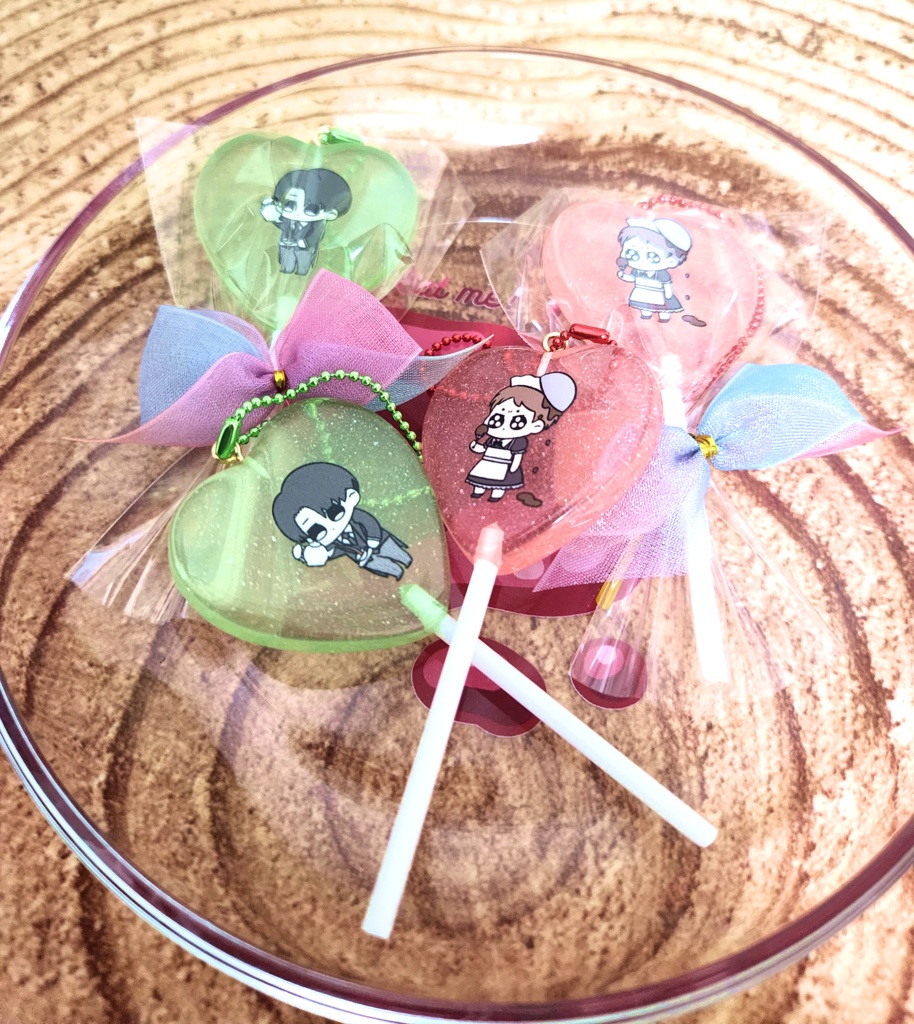 ペロキャンキーホルダー