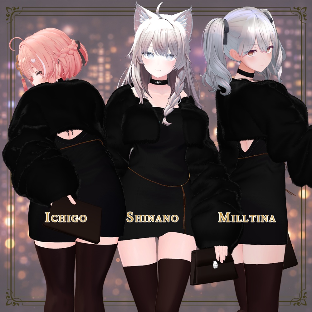 ミニドレス 対応:Milltina Shinano Ichigo