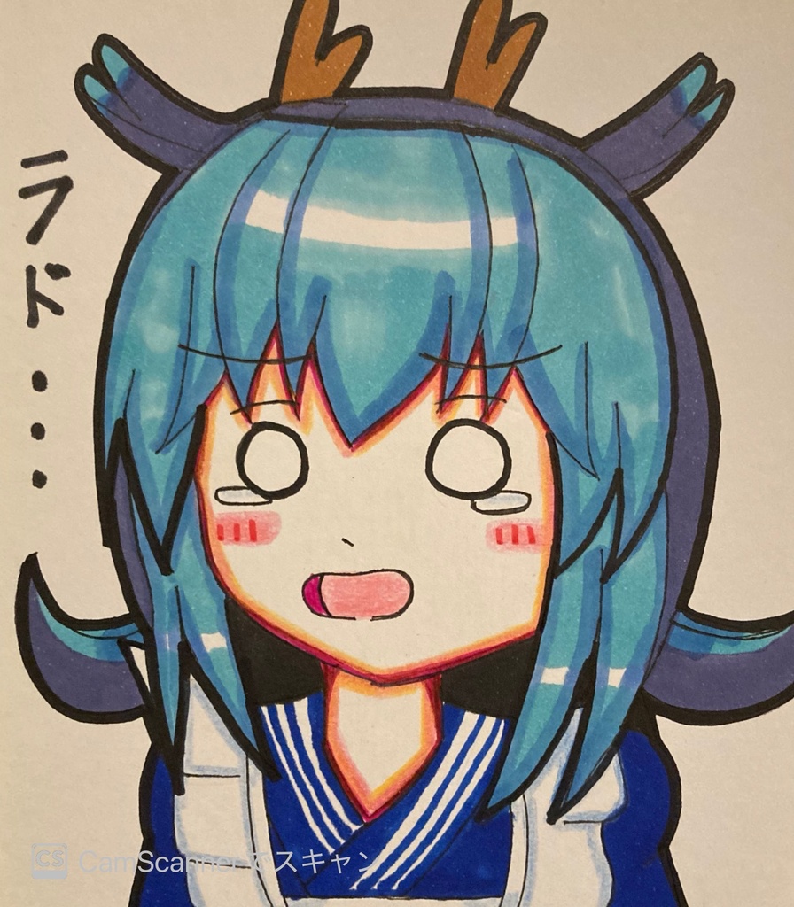 ドラゴンメイド小色紙