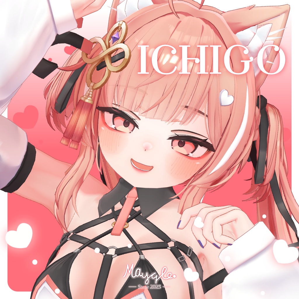 2点おまとめIchigo♡さま ∥ イチゴ(ICHIGO)を対応しましたʕ •⩊• ʔ ∥ - Mayqle. - BOOTH