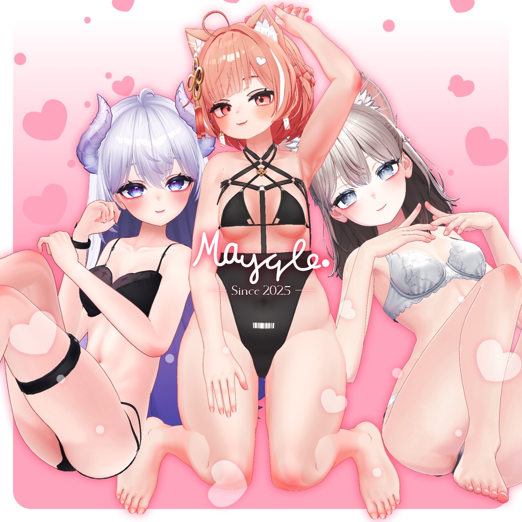 ∥ 3avatar対応 ∥ Body_Peach_Mask. ∥ Body Mask ∥